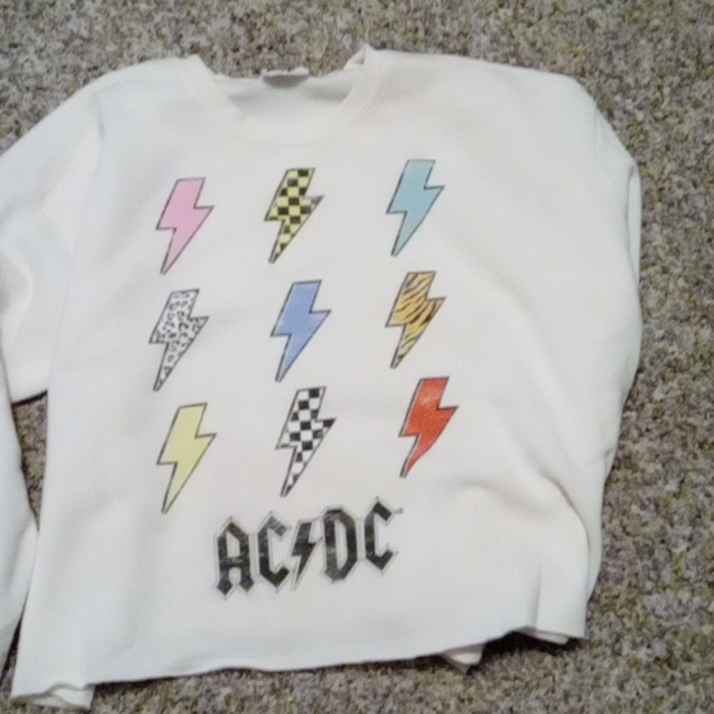 Acdc oversized  crewneck